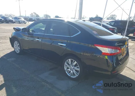 2015 Nissan Sentra Sl из США, поврежденный, VIN 3N1AB7APXFY224400